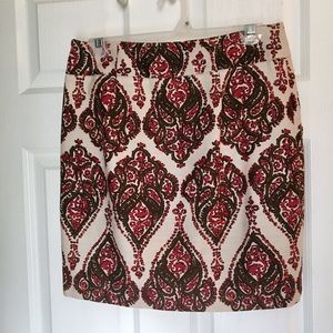 Look at this pattern! Merona skirt - size 4